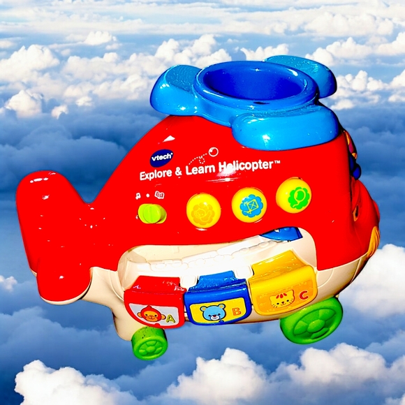 VTech Red Roll Surprise Animal Train Kids Educational Learning Toy Ages 6-36 M - Picture 1 of 9